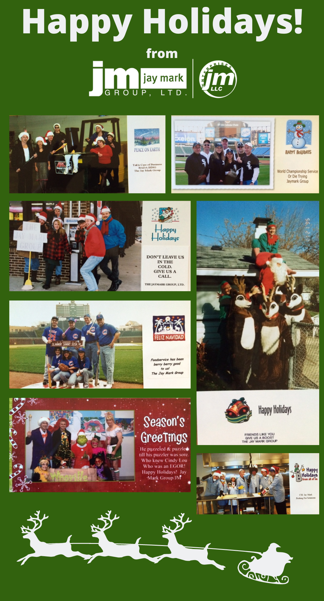 JMG Holiday Card Collage